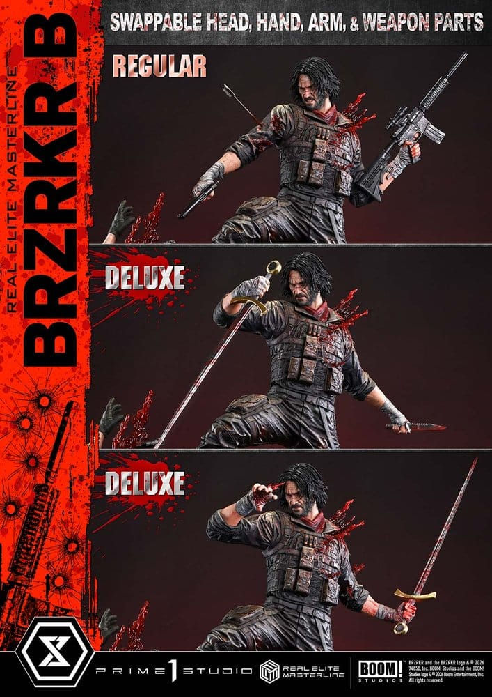Miniatura: Prime 1 Studio BRZRKR Real Elite Masterline 1/4 B Deluxe Version (Statua)