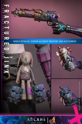 Hot Toys Arcane 1/6 Fractured Jinx – undefined 4