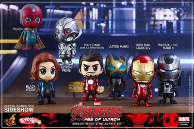 HOT TOYS Avengers Age of Ultron Cosbaby Mini Figures Box Set EX ESPOSTO – undefined 1