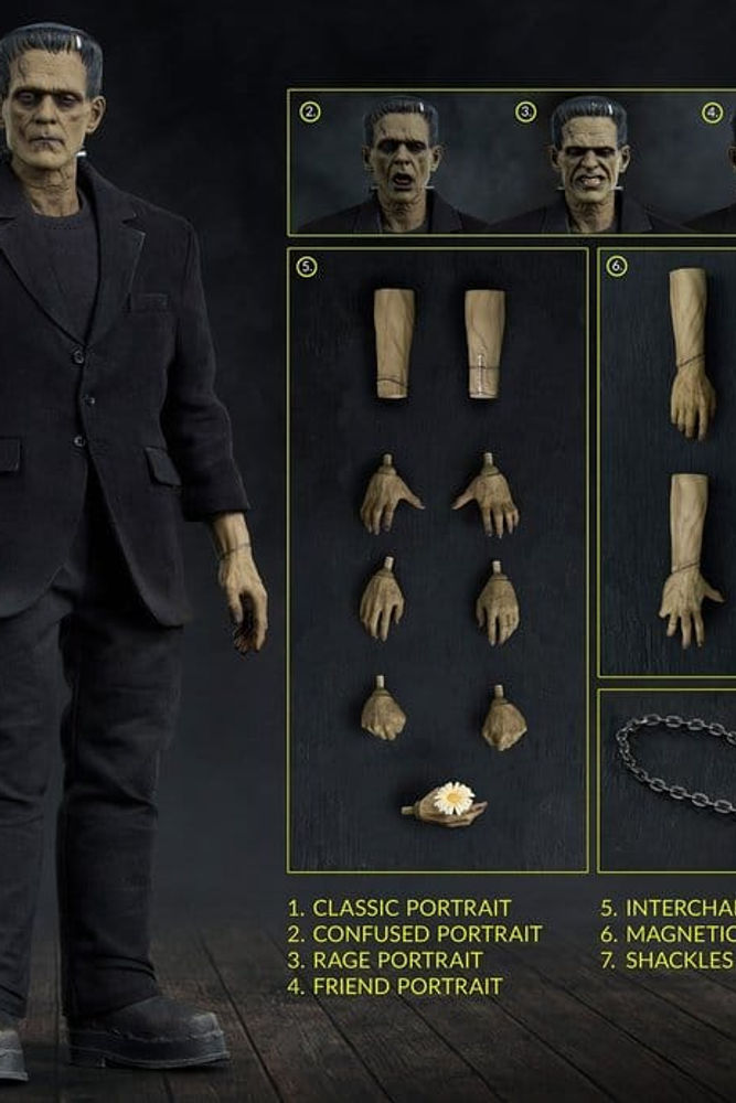 Thumbnail: Sideshow Universal Monsters 1/6 Frankenstein (Deluxe Plus Edition) (Action Figur