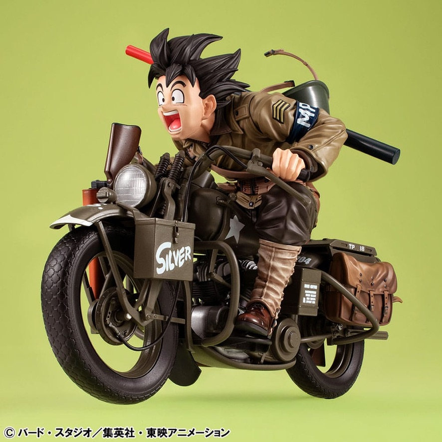 Megahouse Dragonball Z 05 Desktop Real McCoy Diorama Son Goku & Bike
(Statua)