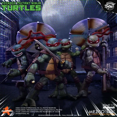 Mezco One 12 Collective Teenage Mutant Ninja Turtles Figures Box Set (Action Fig – undefined 2