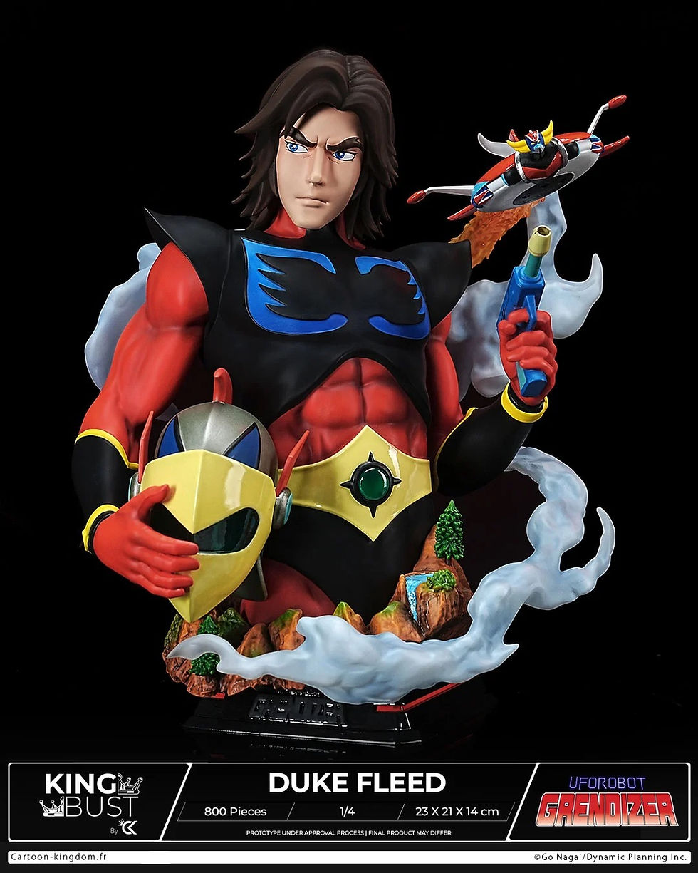 Miniatura: Cartoon Kingdom Grendizer King Bust 1/4 Duke Fleed (Statua)