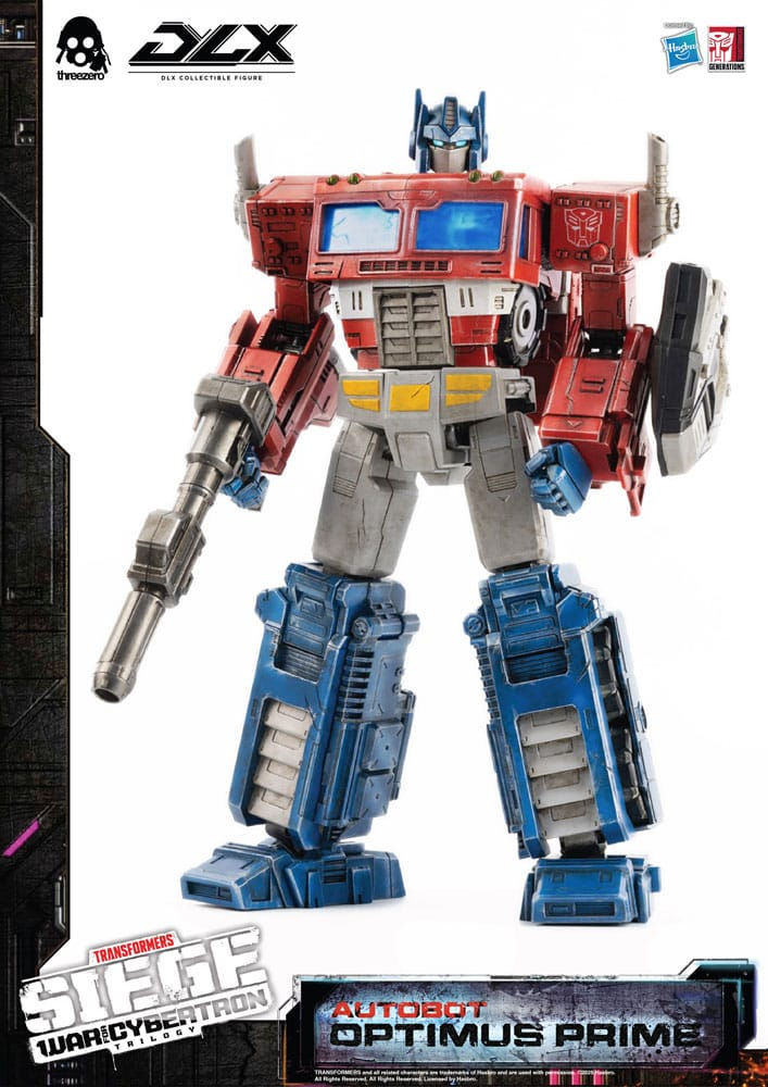 Miniatura: Threezero Transformers: War for Cybertron Trilogy DLX 1/6 Optimus Prime (Action