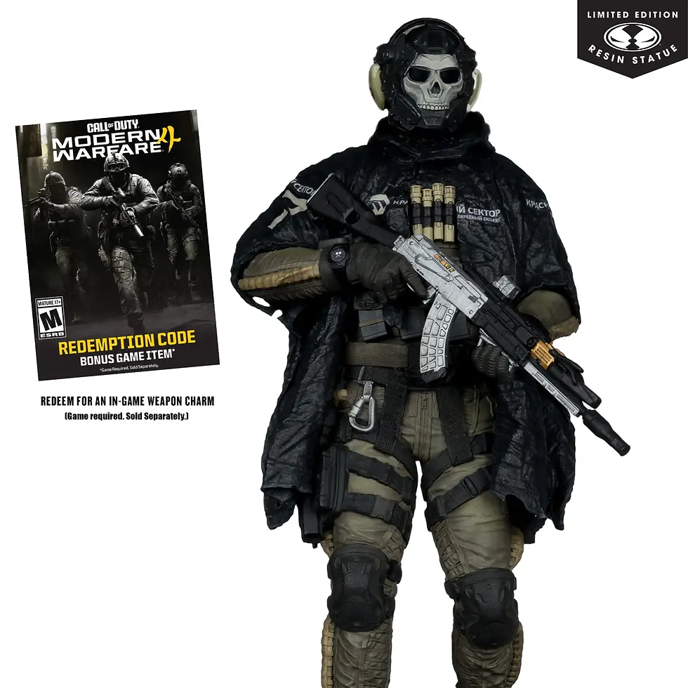 Thumbnail: McFarlane Call Of Duty Modern Warfare 1/6 Ghost (Statua)