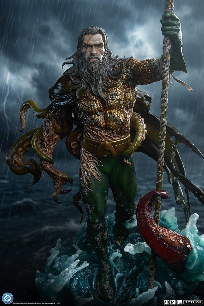 Sideshow DC Comics Aquaman Premium Format Aquaman: Lord of the Deep (Statua)