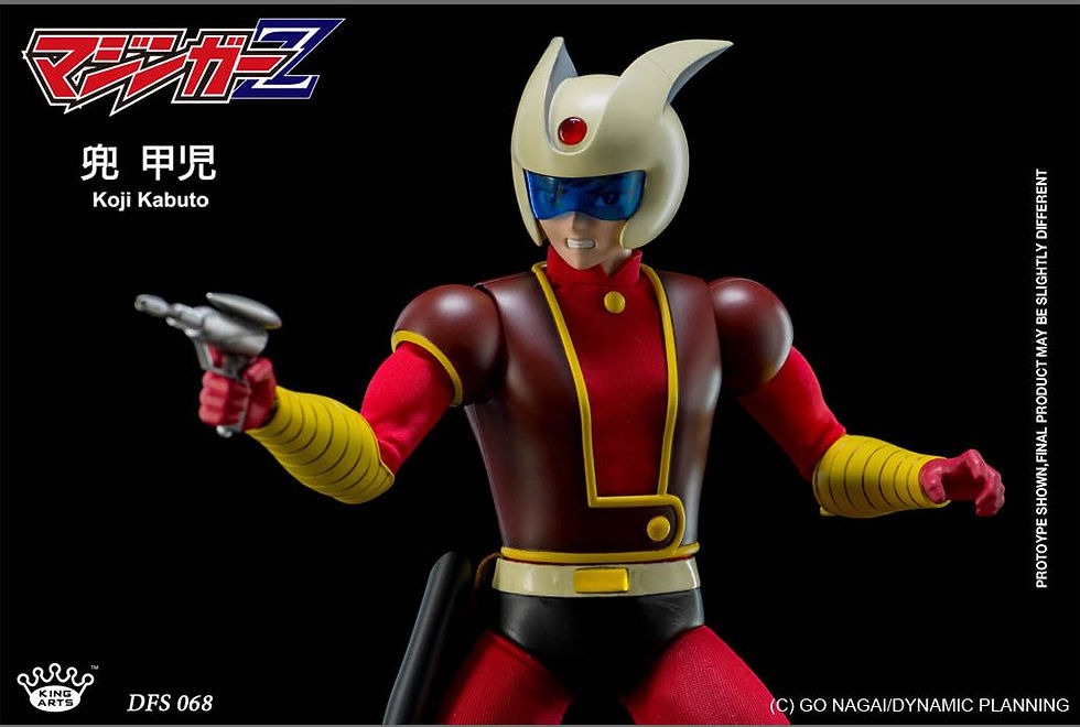 Thumbnail: KING ARTS Koji kabuto Diecast Action Figure Mazinger