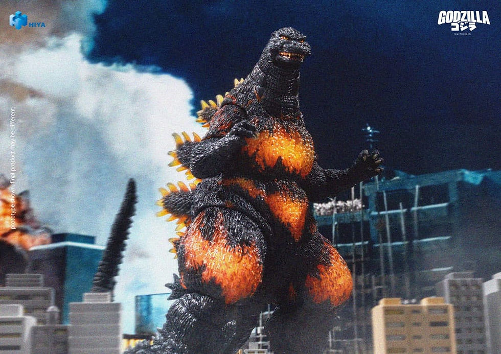 Miniatura: Hiya Toys Godzilla vs. Destoroyah (1995) Exquisite Basic Burning Godzilla (Actio