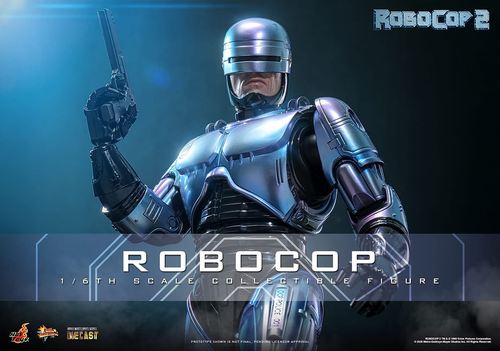 Thumbnail: Hot Toys RoboCop 2 Diecast 1/6 RoboCop (Action Figure)