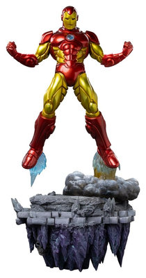 Iron Studios Marvel Comics BDS Art Scale 1/10 Iron Man Deluxe (Statua) – undefined 1