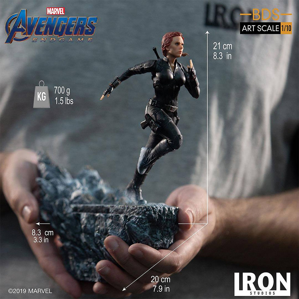 Miniatura: Iron Studios Avengers: Endgame BDS Art Scale 1/10 Black Widow - EX ESPOSTO