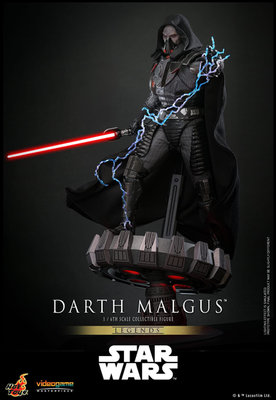Hot Toys Star Wars Legends Videogame 1/6 Darth Malgus (Action Figure) – undefined 3