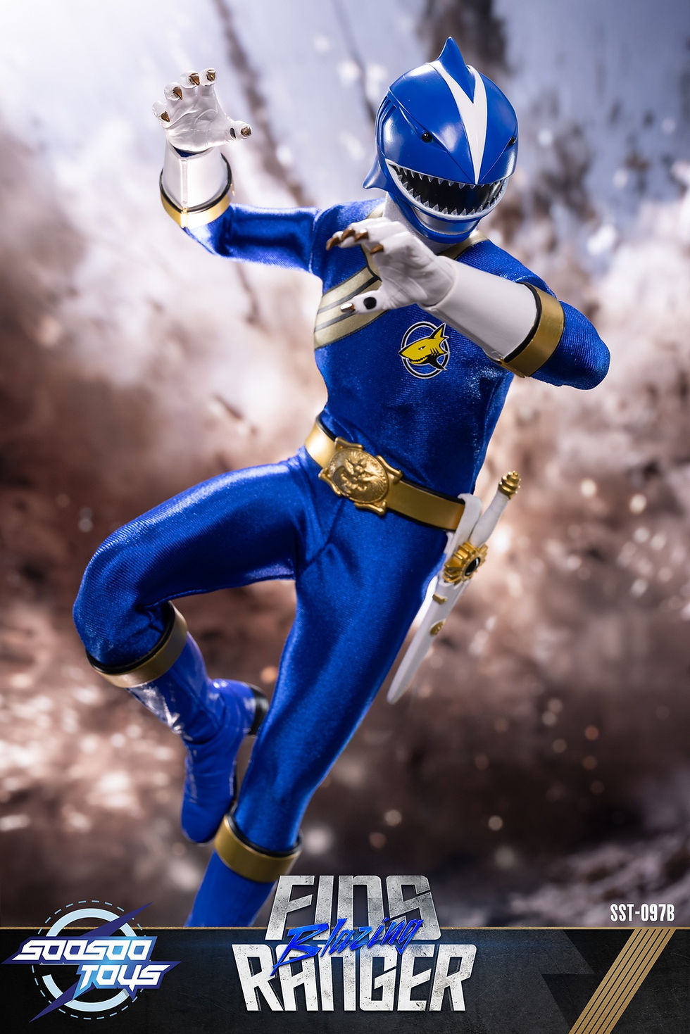 Thumbnail: SooSooToys Blazing Ranger Pack set of 5 (Action Figures)
