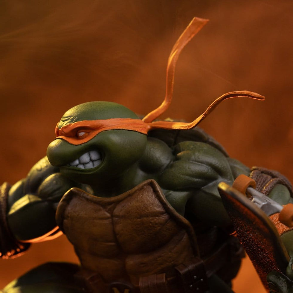 Thumbnail: Iron Studios Teenage Mutant Ninja Turtles Art Scale 1/10 Michelangelo Unleashed