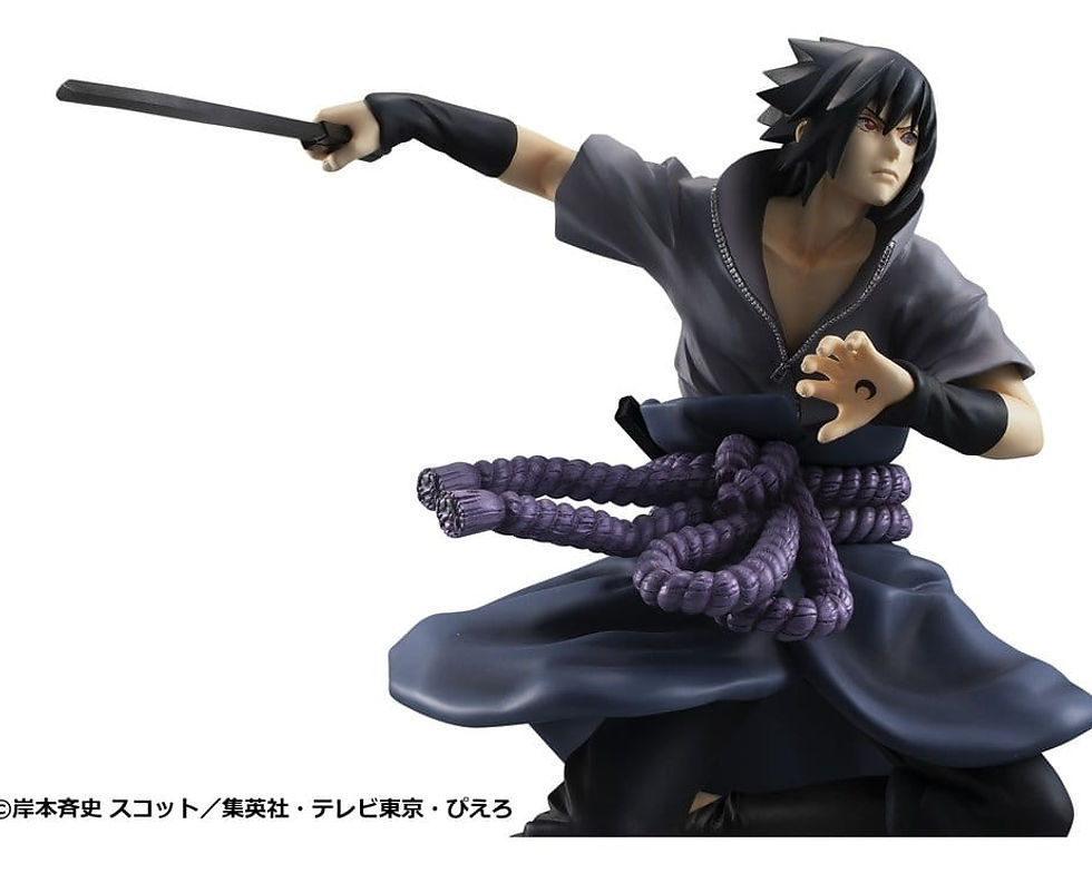 Thumbnail: Megahouse Naruto Shippuden G.E.M. Series Sasuke Uchiha Great Ninja War Ver. (Sta