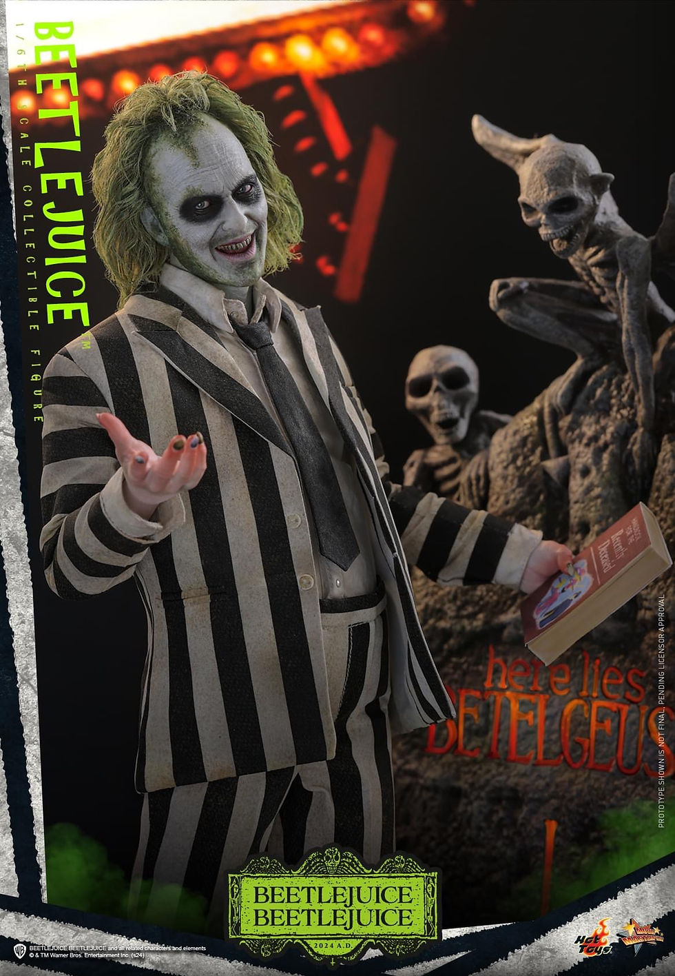 Thumbnail: Hot Toys Beetlejuice Movie Masterpiece 1/6 Beetlejuice (Action Figure)