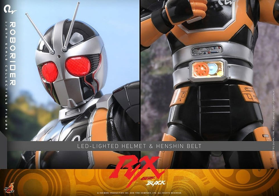 Miniatura: Hot Toys Kamen Rider Black RX 1/6 RoboRider (Action Figure)