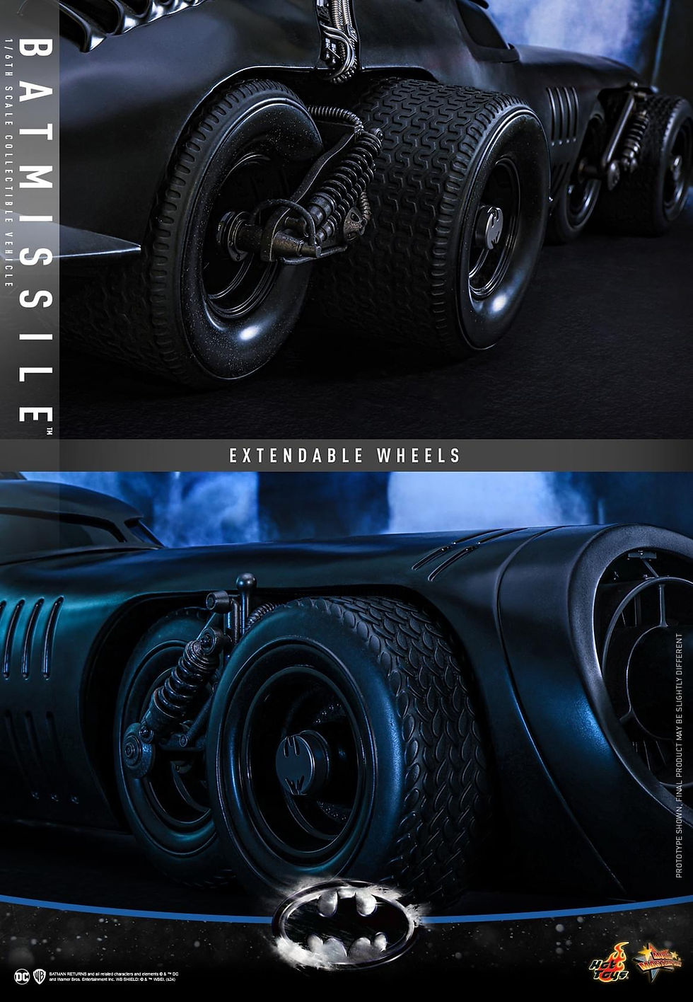 Miniatura: Hot Toys Batman Returns 1/6 Batmissile (Replica)
