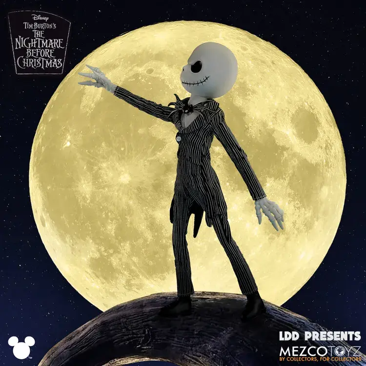 Thumbnail: Mezco LDD The Nightmare Before Christmas Jack Skellington (Action Figure)