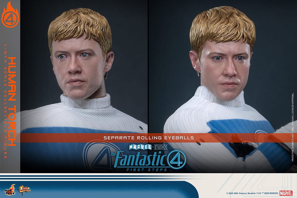 Thumbnail: Hot Toys The Fantastic Four: First Steps 1/6 Human Torch (Action Figure)