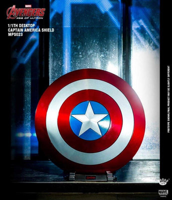King Arts 1/1 AOU Captain America Shield Desktop Style EX ESPOSTO – undefined 1