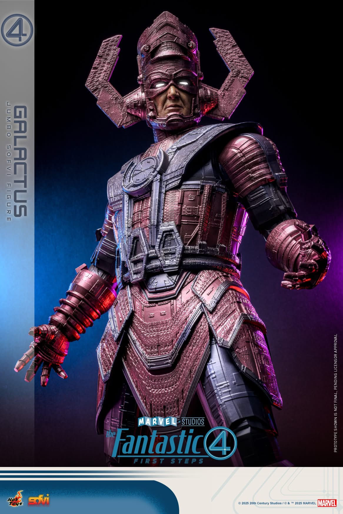 Hot Toys The Fantastic Four: First Steps Jumbo Sofvi Galactus (Vinyl Figure)