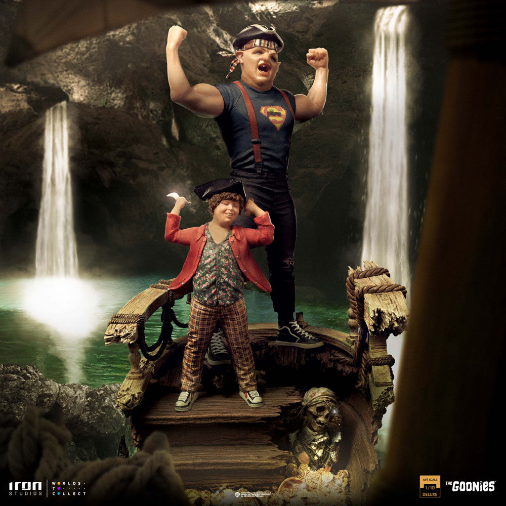 IRON STUDIOS The Goonies: Deluxe Sloth and Chunk 1:10 Statue