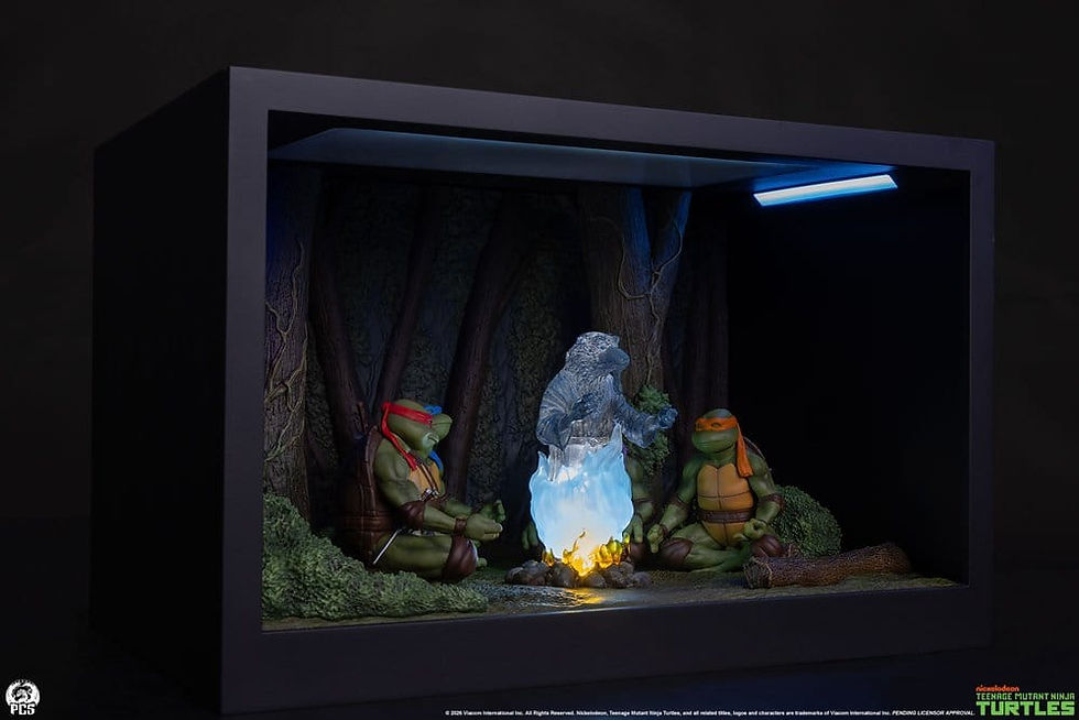 Thumbnail: PCS Teenage Mutant Ninja Turtles (Movie Moments) Mini Scale Splinter's Spirit (S