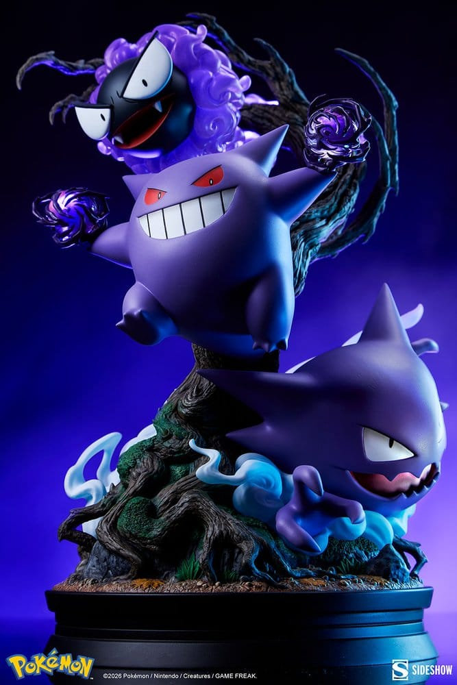 Sideshow Collectibles Pokémon Gengar Diorama (Statua)