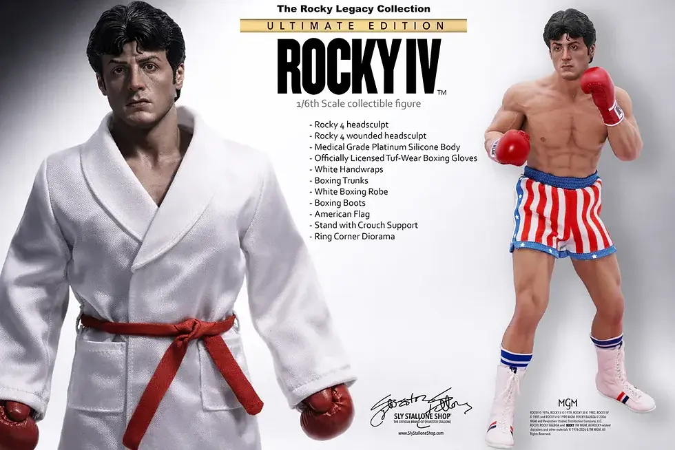 Miniatura: The Sly Stallone Shop Rocky 4 Ultimate Edition 1/6 Scale (Action Figure)