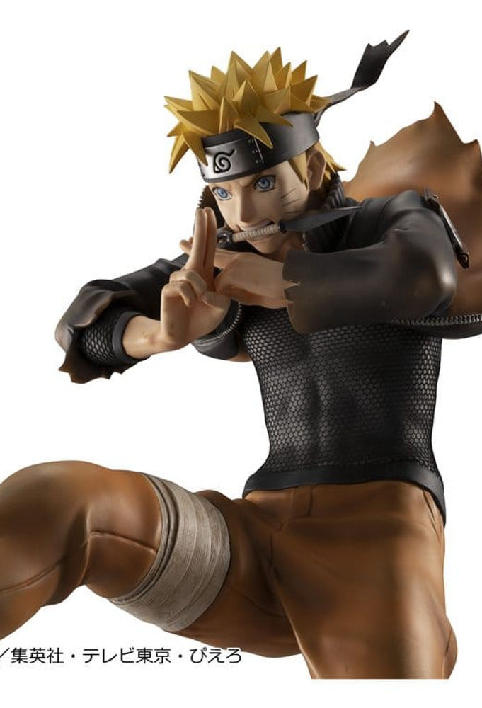 Miniatura: Megahouse Naruto Shippuden G.E.M. series Naruto Uzumaki Great Ninja War Ver. (St