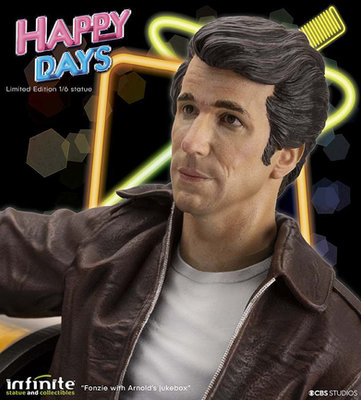 INFINITE FONZIE HAPPY DAYS Old&Rare 1/6 STATUE – undefined 5