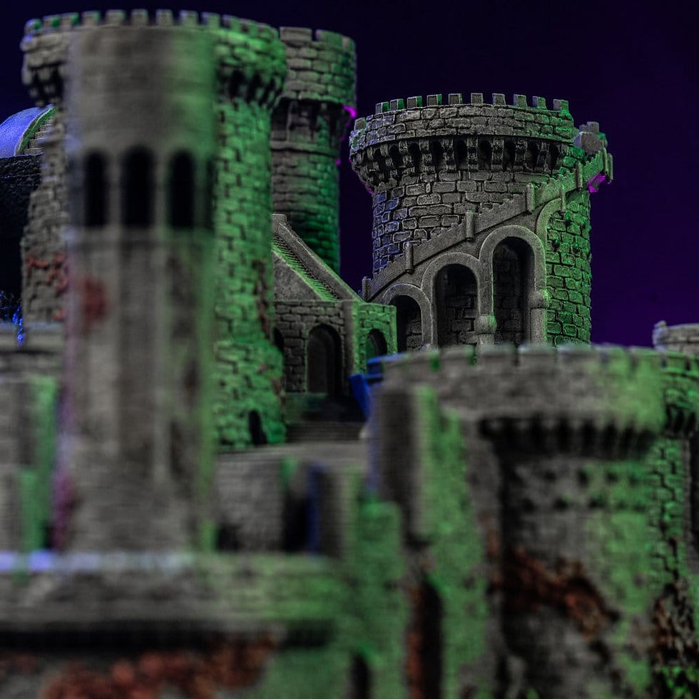 Miniatura: Iron Studios Masters of the Universe Icons Grayskull Castle (Replica)