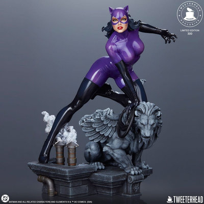 Tweeterhead DC Comics Maquette 1/4 Catwoman Purple Edition (Statua) – undefined 7