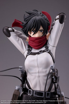 Kotobukiya Attack on Titan: The Final Season Oshi Works Mikasa Ackerman The Fina – undefined 2