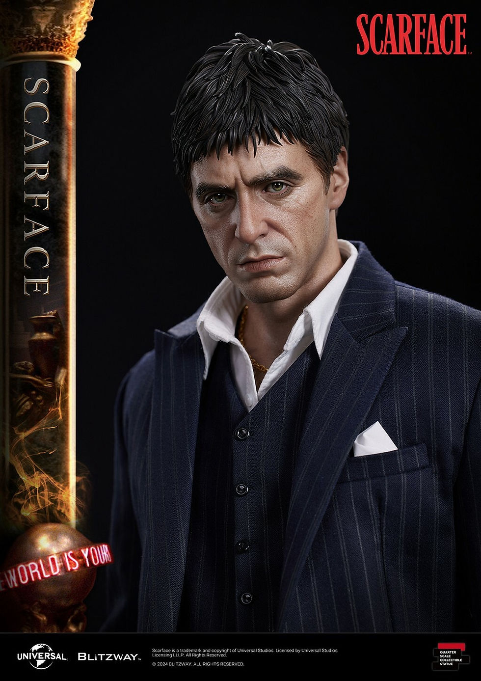 Miniatura: Blitzway Scarface: Tony Montana 1:4 (Statua)