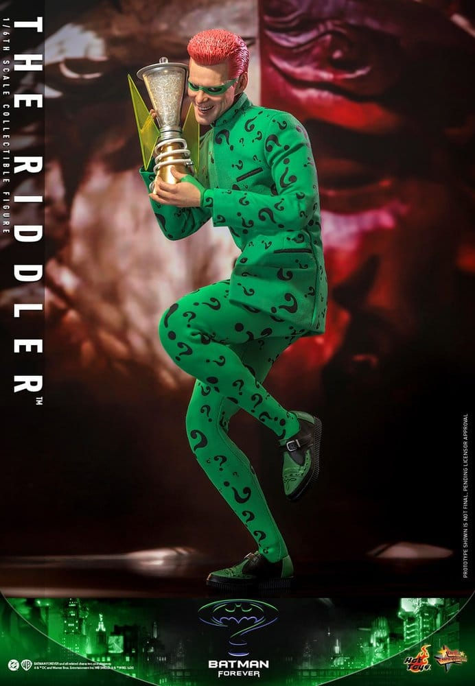 Miniatura: Hot Toys DC Comics Batman Forever Movie Masterpiece 1/6 Riddler (Action Figure)