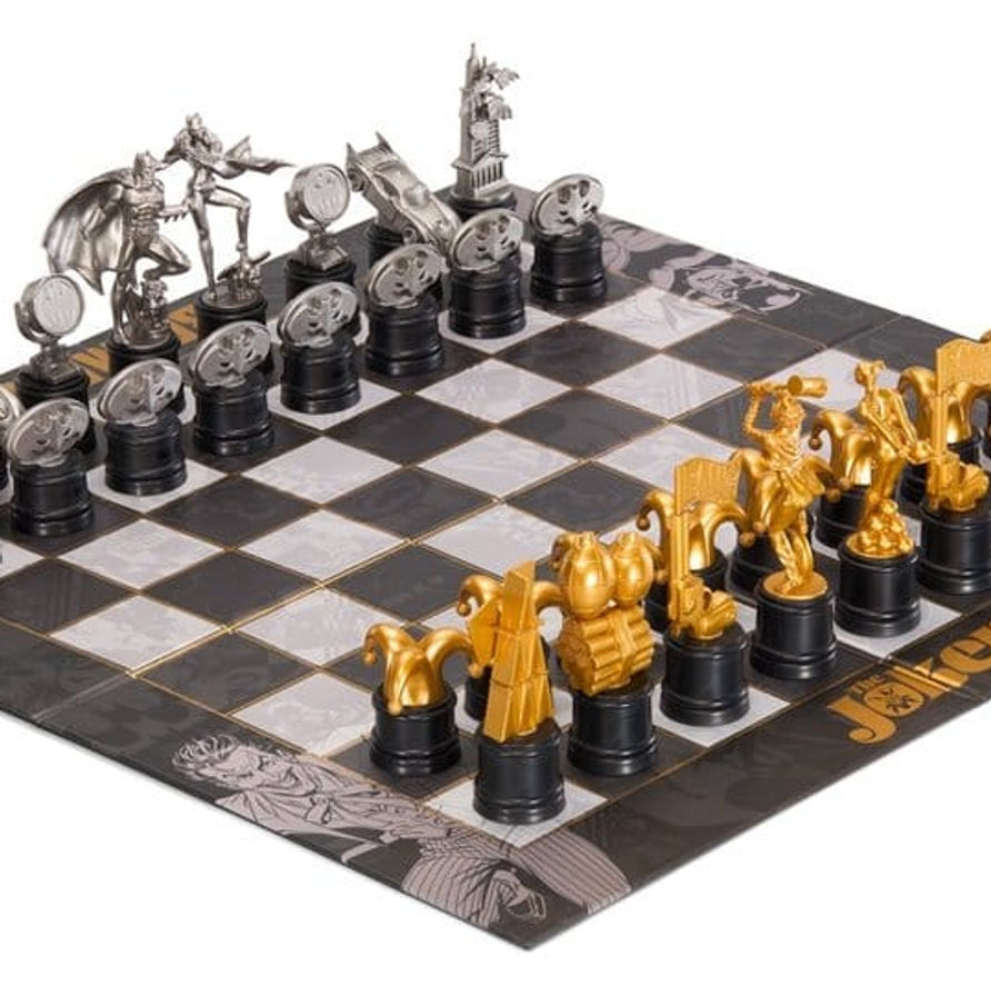 Thumbnail: Noble Collection DC Comics Chess Set Batman vs. The Joker (Replica)