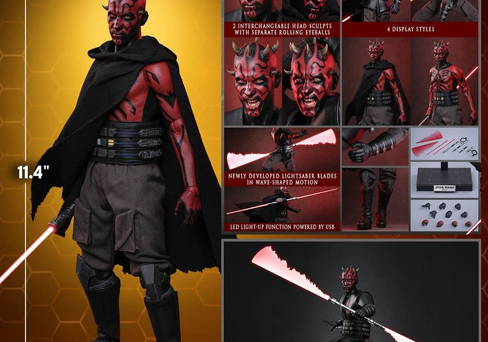 Thumbnail: Hot Toys Star Wars: Maul - Shadow Lord Television 1/6 Maul (Action Figure)