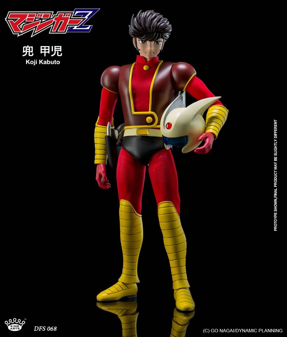 KING ARTS Koji kabuto Diecast Action Figure Mazinger
