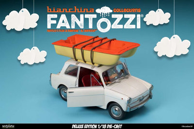 Infinite Fantozzi E Filini La Bianchina Al Campeggio 1/18 Die-Cast Deluxe Editio – undefined 6