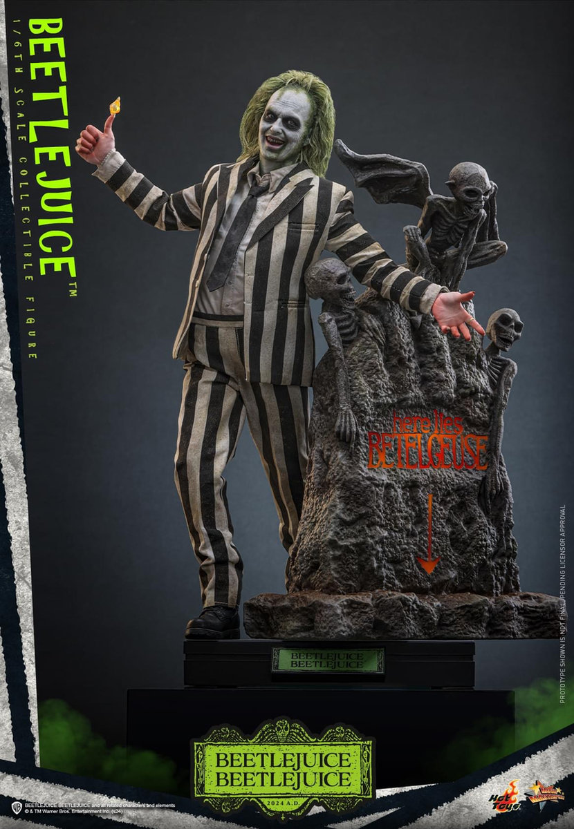 Hot Toys Beetlejuice Movie Masterpiece 1/6 Beetlejuice (Action Figure)