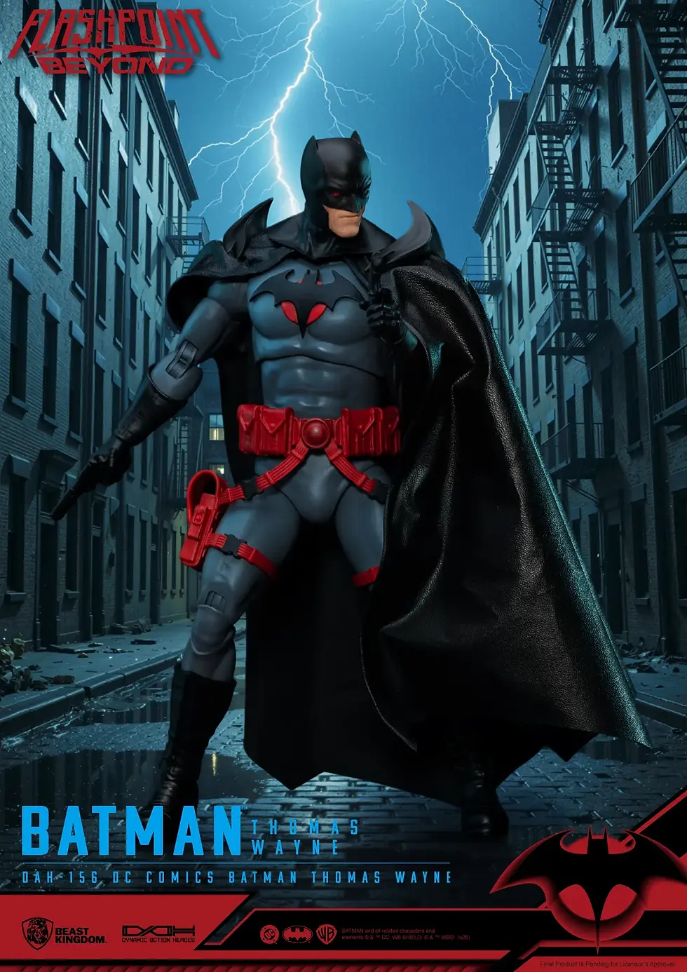 Thumbnail: Beast Kingdom Dc Comics Batman Thomas Wayne Dah Figure (Action Figure)