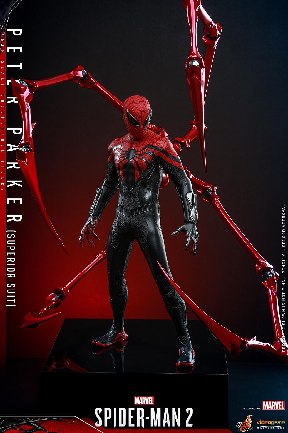 Miniatura: Hot Toys Marvel: Spider-Man 2 - Peter Parker Superior Suit 1:6 (Action Figure)