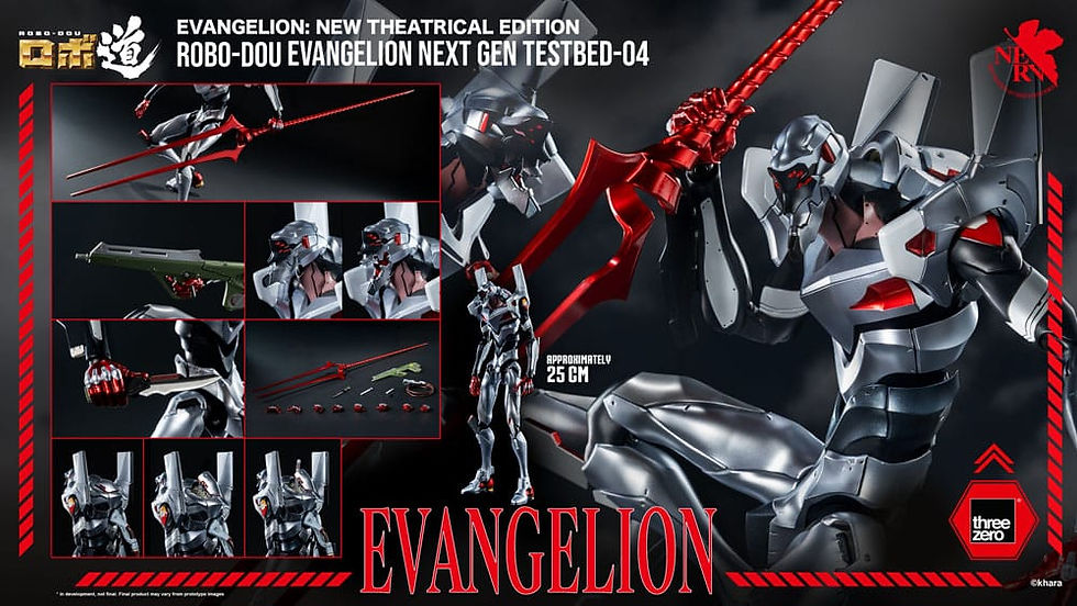 Thumbnail: Threezero Evangelion: New Theatrical Edition Robo-Dou Evangelion Testbed-04 (Act