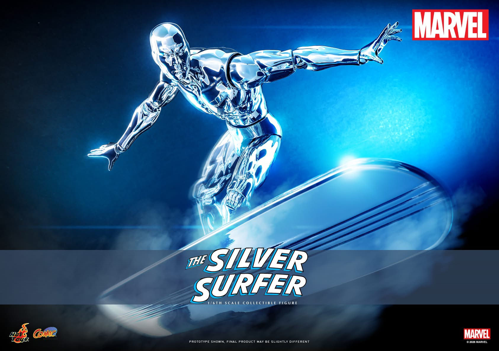 Hot Toys Marvel 1/6 Silver Surfer (Action Figure)