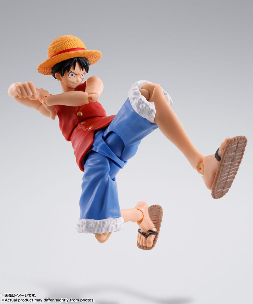 Thumbnail: Bandai One Piece S.H. Figuarts Monkey D. Luffy Romance Dawn (Action Figure)