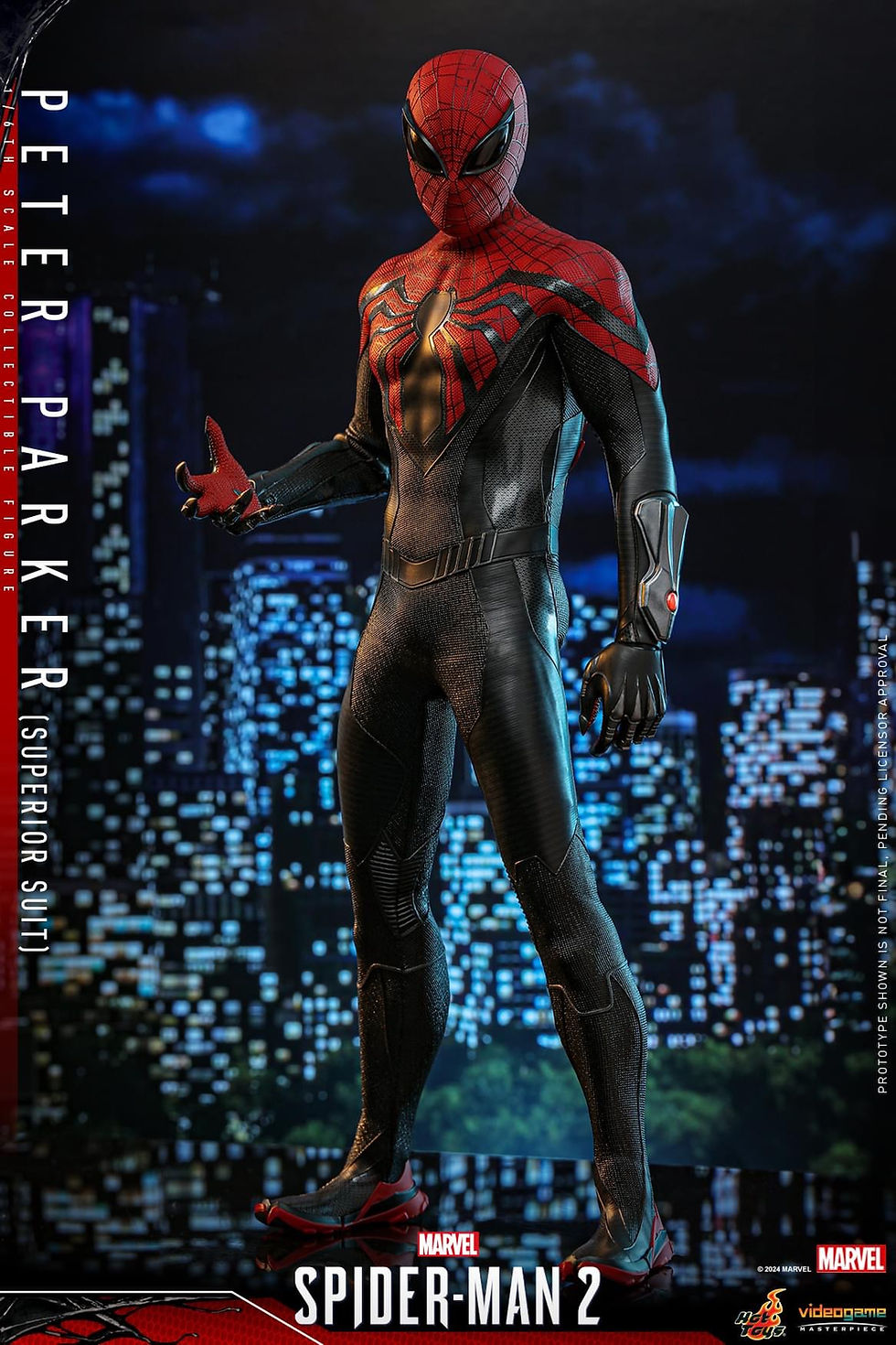 Miniatura: Hot Toys Marvel: Spider-Man 2 - Peter Parker Superior Suit 1:6 (Action Figure)