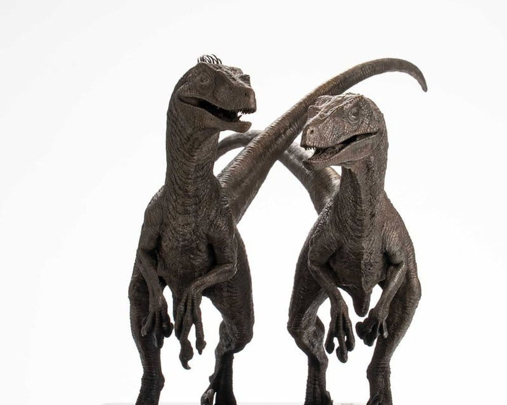 Elite Creatures Collectibles Jurassic Park 1/8 Pair of Velociraptors (Statua)
