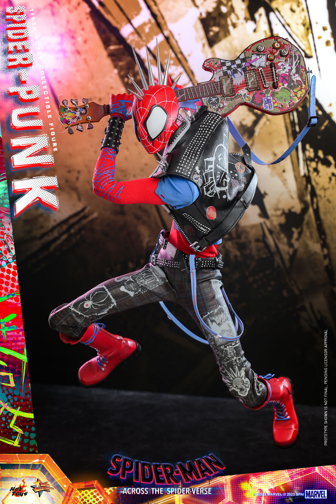 Hot Toys Spider-Man: Across the Spider-Verse - Spider-Punk (Action Figure)